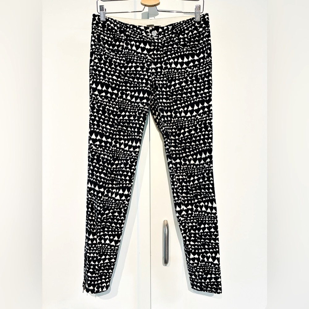 Stella McCartney 28 🖤 Heart Print Skinny Jeans 🤍